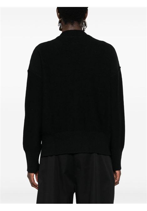 Black cut-out button-up cardigan MM6 Maison Margiela - women MM6 MAISON MARGIELA | S52HP0019M13044900